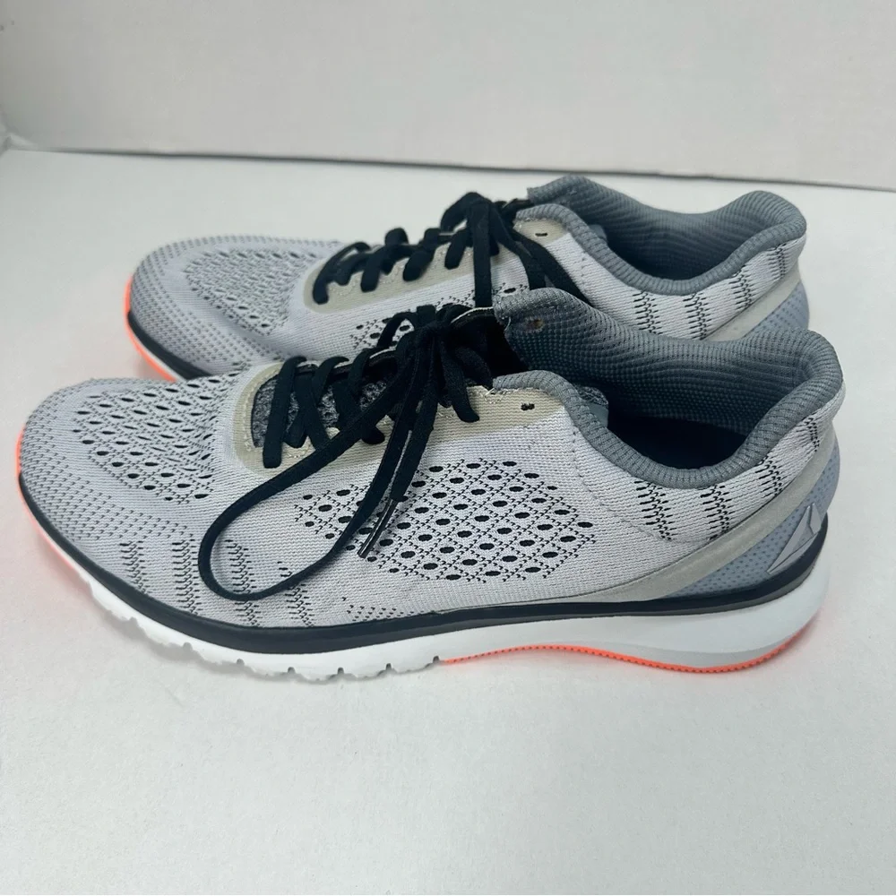 New- Reebok Print Smooth‎ Ultraknit Gray Men’s Sneaker Size 8